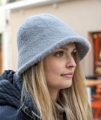 Bob en fausse fourrure - noir