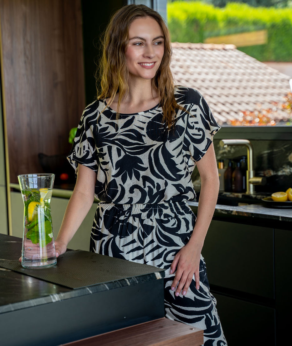 T-shirt fluide d'ensemble ambiance