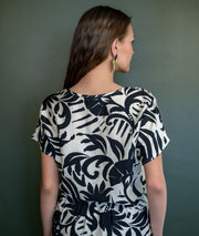 T-shirt fluide d'ensemble dos