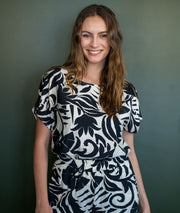 T-shirt fluide d'ensemble face