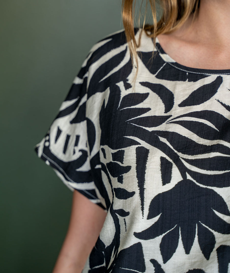 T-shirt fluide d'ensemble détails