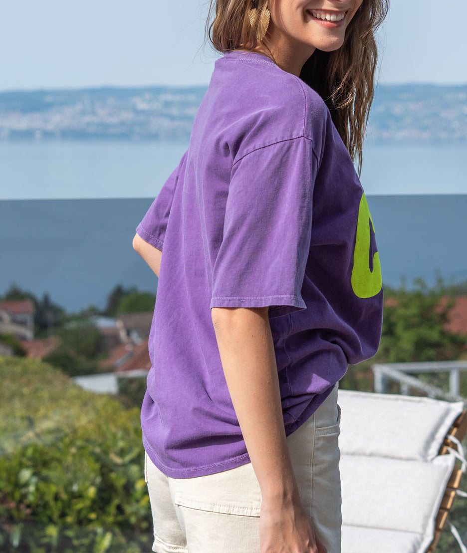 T-shirt inscription Ciao coté