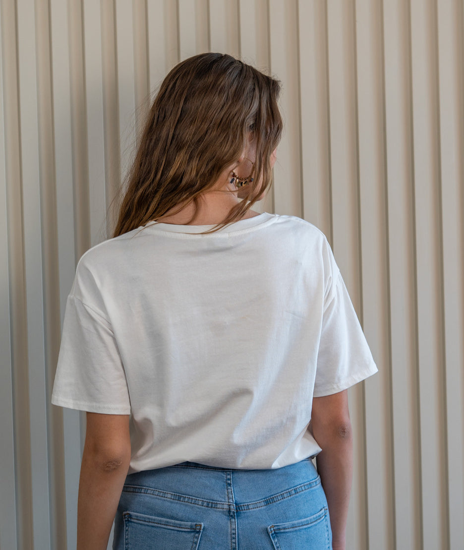 T-shirt à imprimé Piment de dos