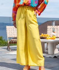 Pantalon Léa fluide - rouge