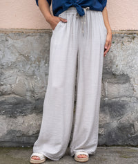 Pantalon Léa fluide - rouge