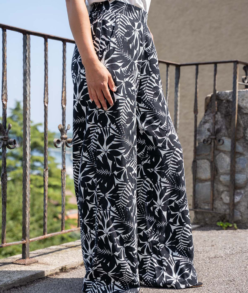 Pantalon fluide Solepa côté