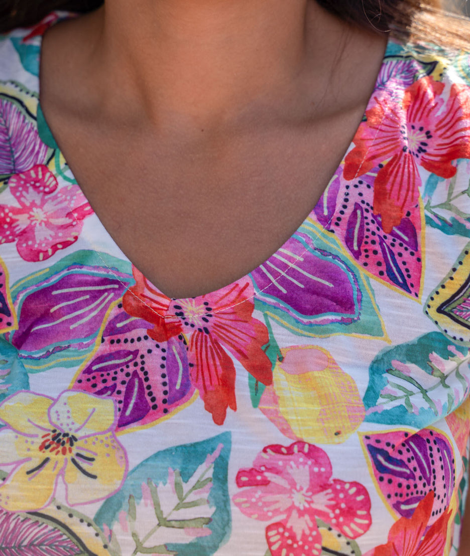 Débardeur Citrus détails