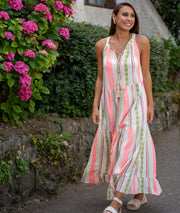 Robe longue bohème Flechie face