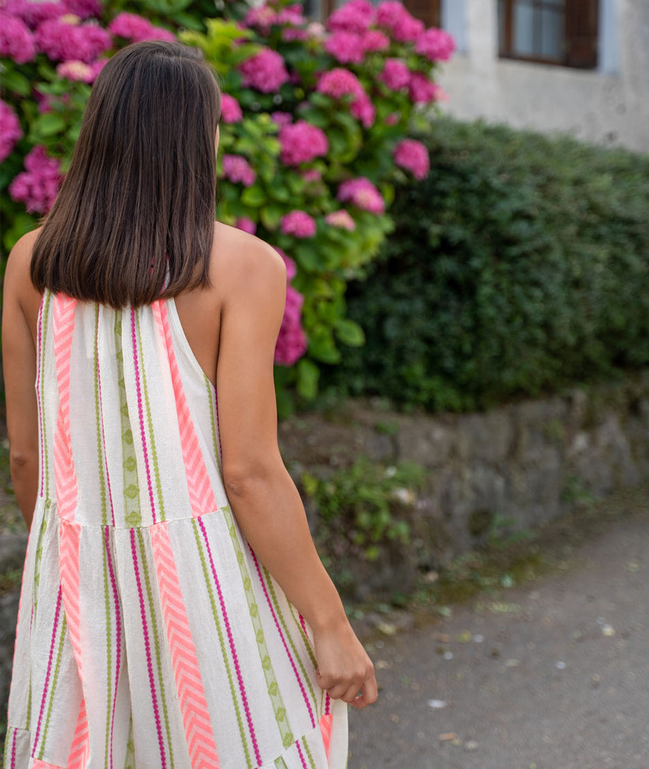 Robe longue bohème Flechie dos