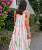 Robe longue bohème Flechie dos