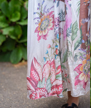 Robe longue motif sauvage Tigrou détails