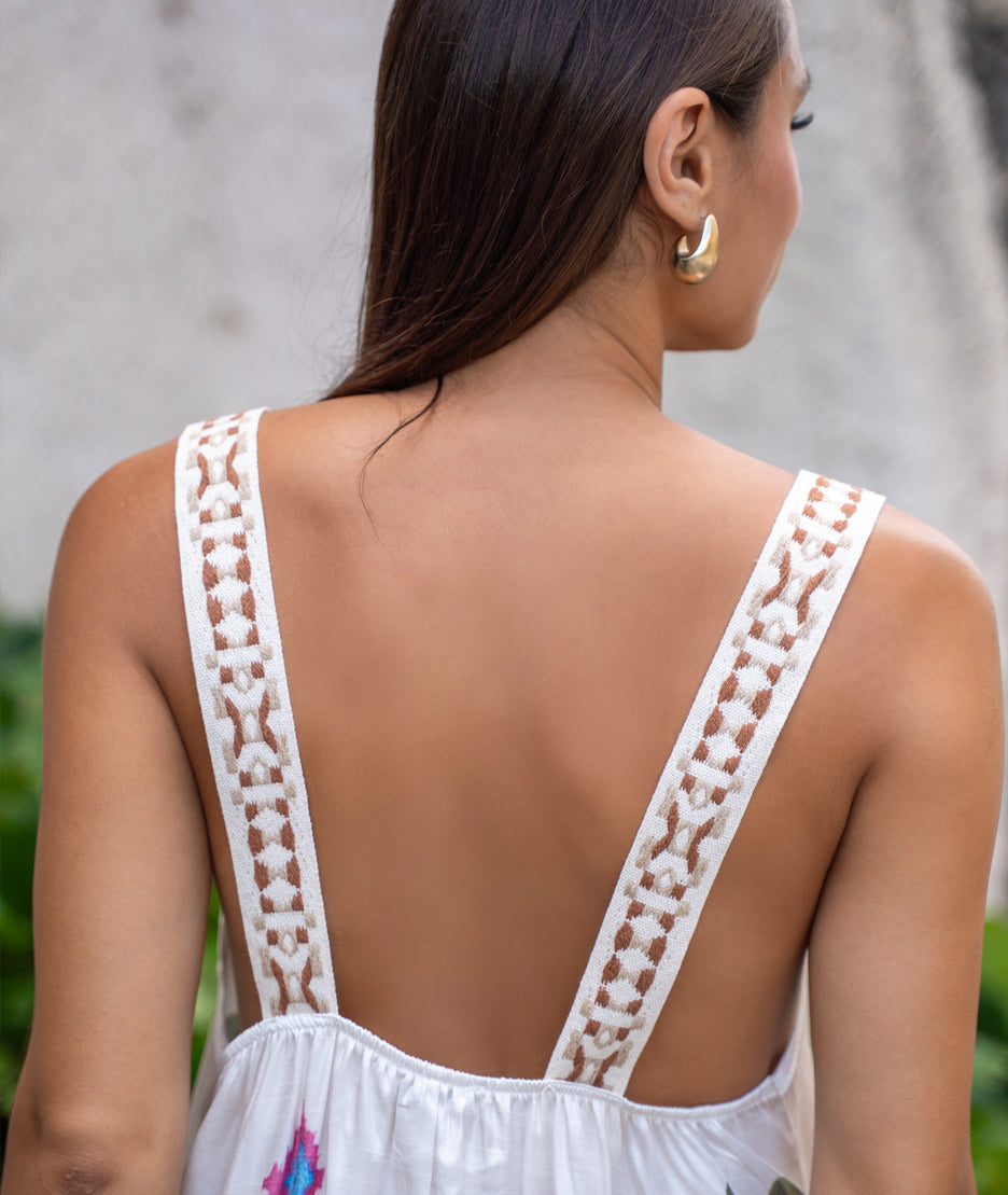 Robe longue motif sauvage Tigrou dos