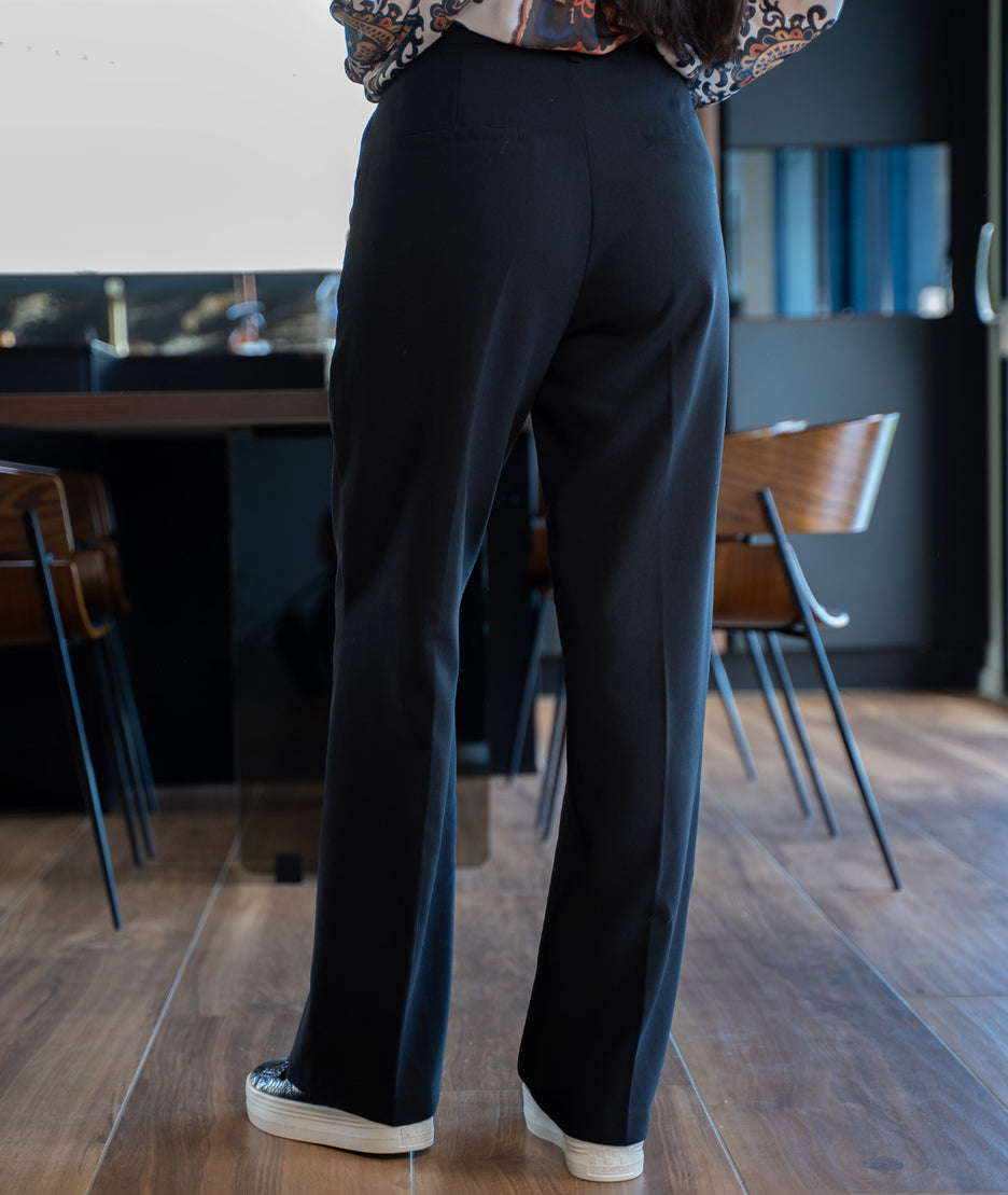 Pantalon habillé Flary noir face arrière