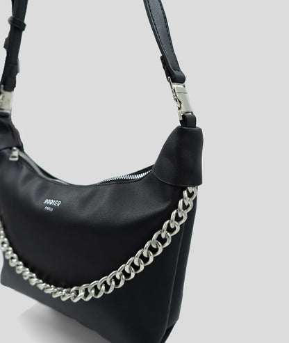 Sac a mains bandoulière Ultimate noir détails
