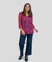 Blouse à motif fleuri Tubin tenue complète