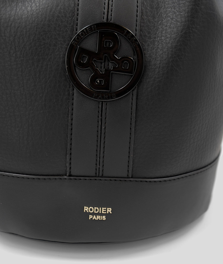 Sac sceau Opaline noir détails
