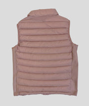 Doudoune sans manches Romy rose dos