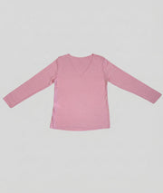 Pull fin manches longues Agile rose face