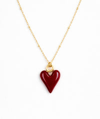 Collier Amour pendentif cœur