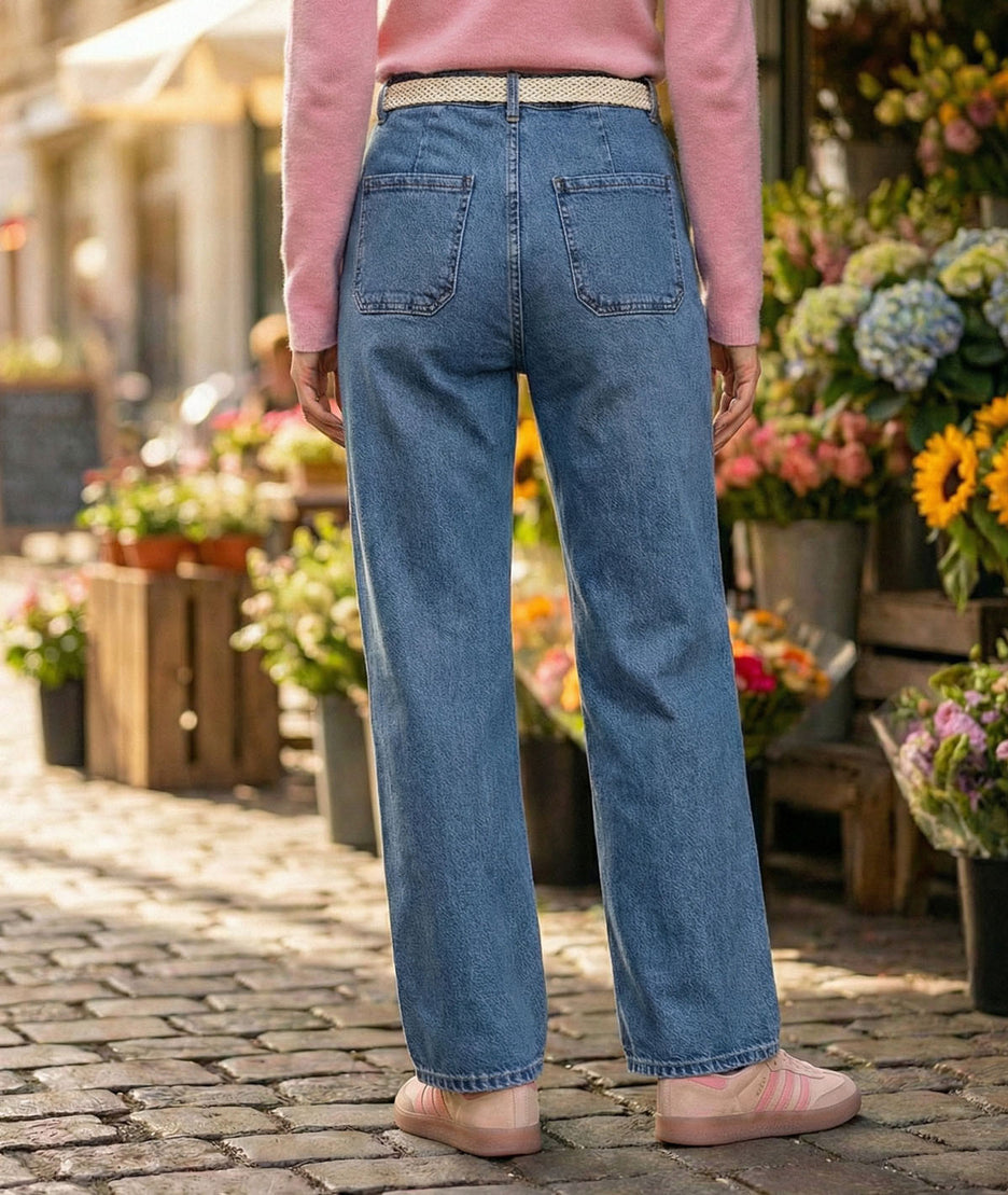 Jean large Pinca dos