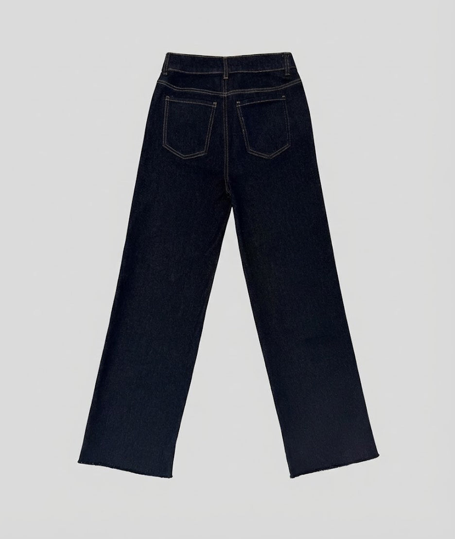 Jean brut détail vague Antonia dos