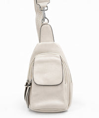 Sac Paulie banane en bandoulière - taupe