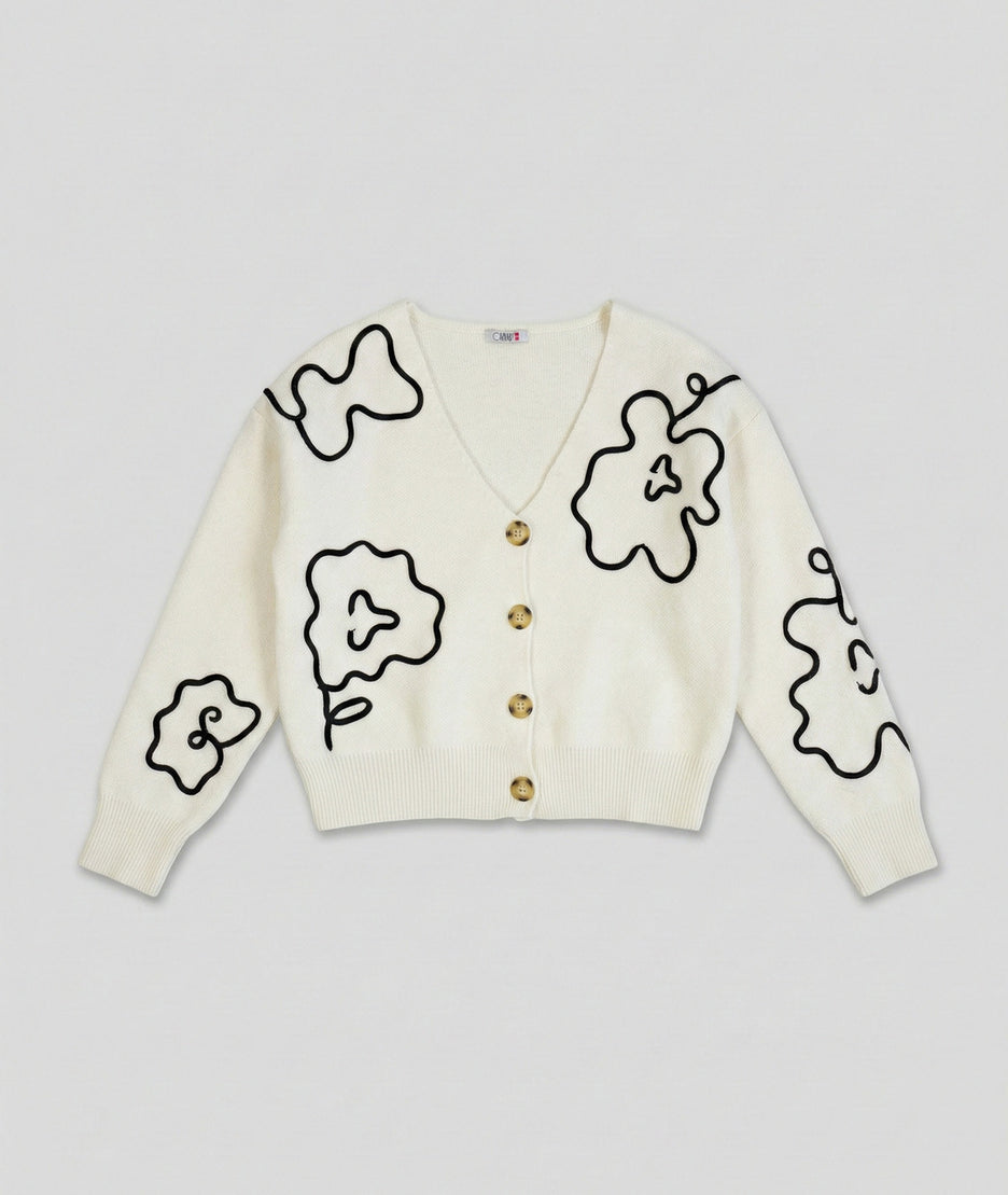 Gilet manches longues Fiora face