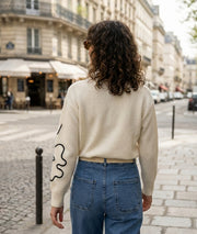 Gilet manches longues Fiora dos