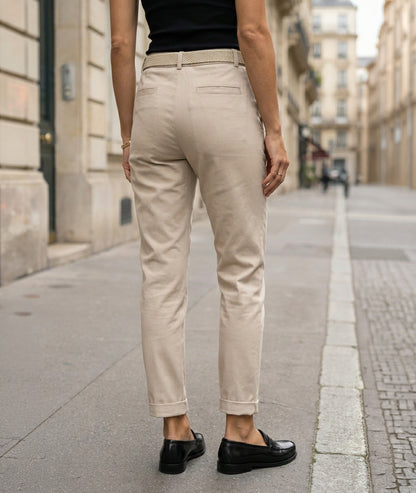 Pantalon slim 7/8ème Jackie arrière