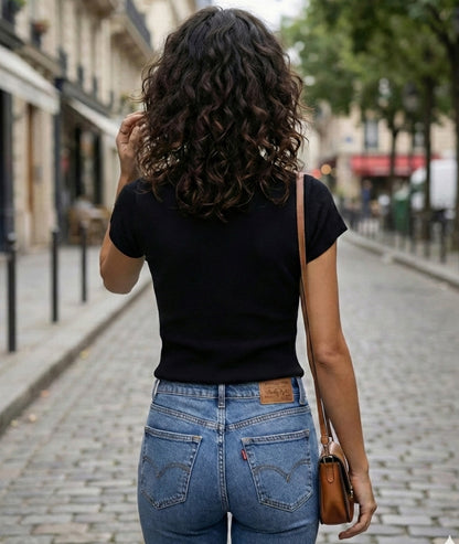 Gilet manches courtes Mell face arrière