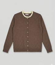 Gilet col volants Martine avant