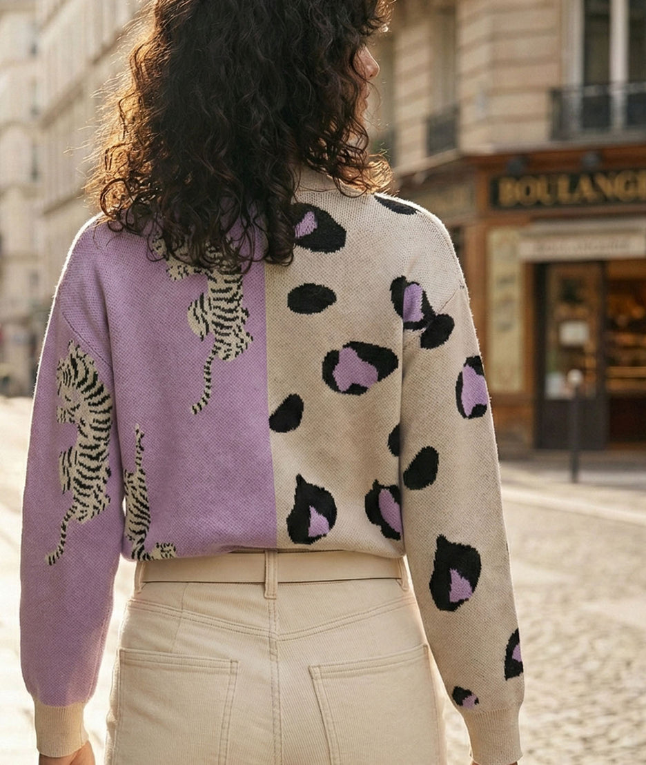 Gilet bi-bolor Enora face arrière