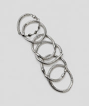 Bracelet fantaisie gris argenté - Carnaby