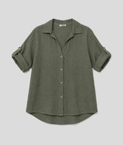 Chemise Evy kaki face — marque Carnaby