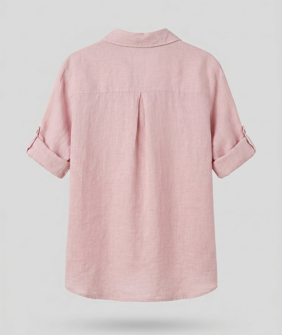 Chemise Evy rose arrière — marque Carnaby