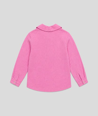 Chemise Ludivine rose dos — marque Carnaby