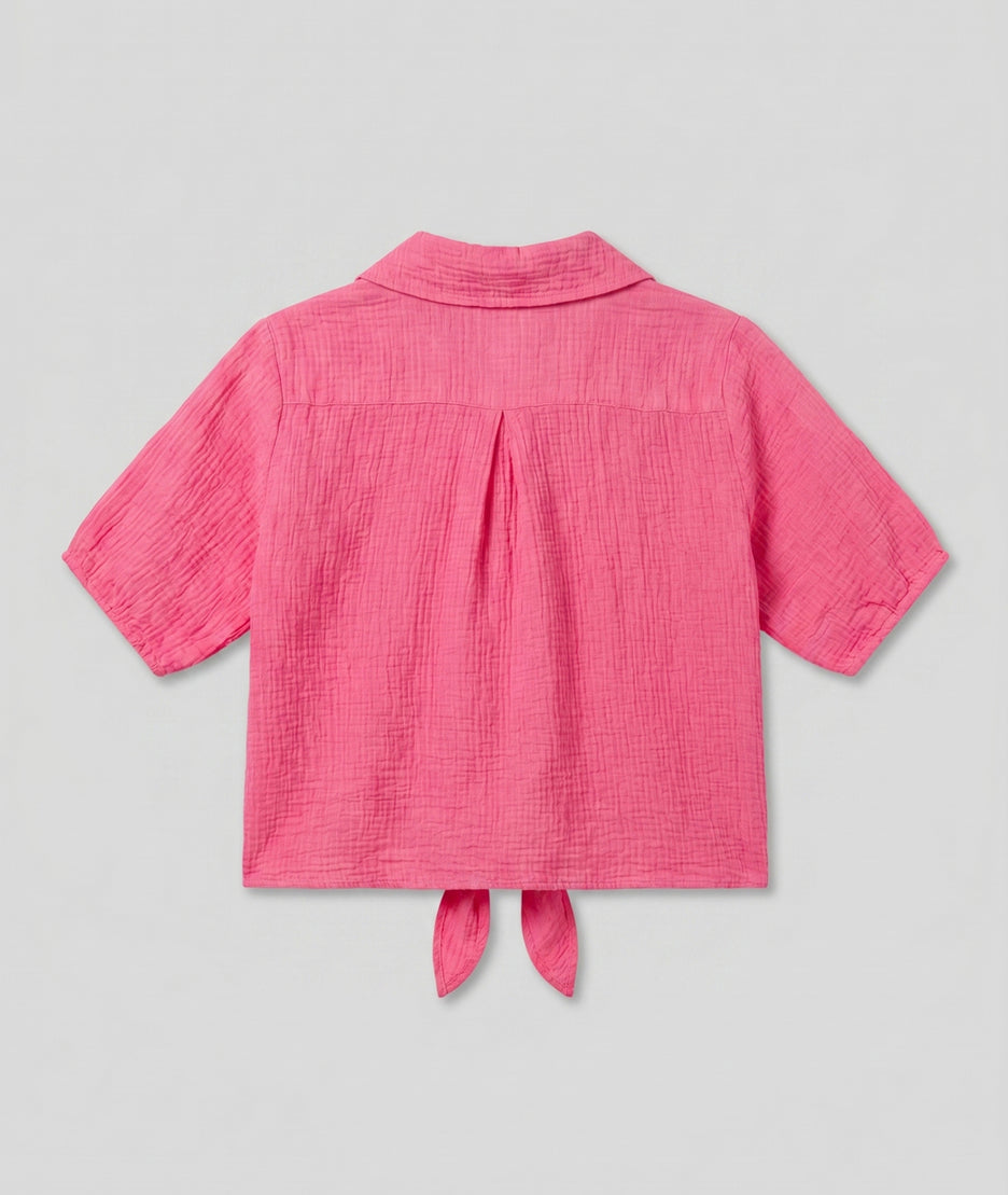 Chemise Nolane fushia dos — marque Carnaby