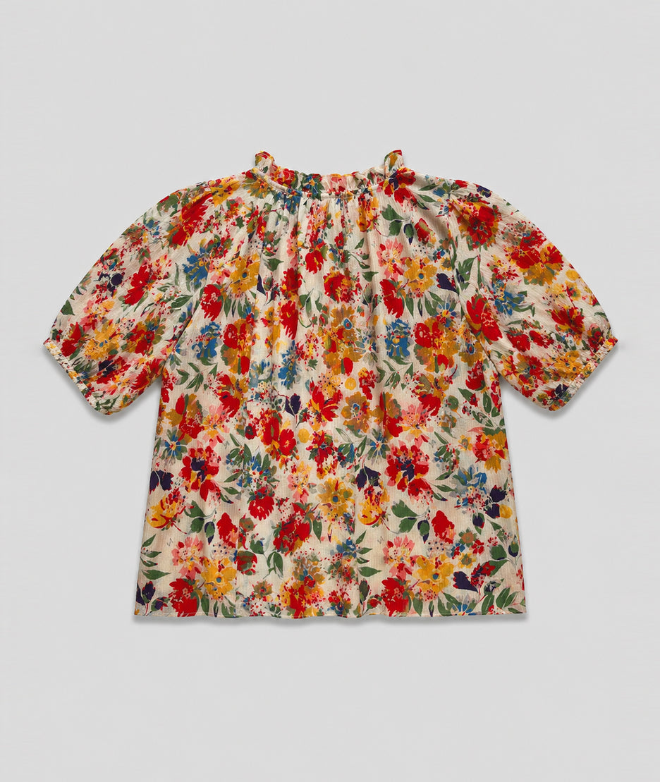 Chemise Silia motif fleuri multi dos — marque Carnaby
