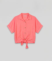 Chemise Vanessa corail face — marque Carnaby