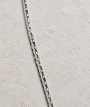 Collier sautoir pendentif Arbre de vie argenté
