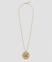 Collier sautoir femme Astra doré