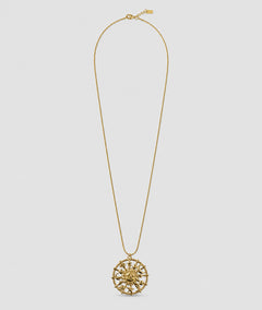 Collier sautoir femme Astra doré