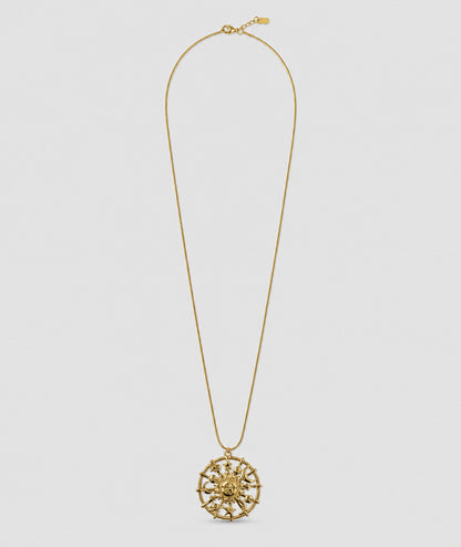 Collier sautoir femme Astra doré