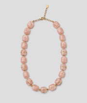 Collier Nude avec pierres rose