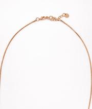 Collier sautoir à pendentifs Ronda jaune détail