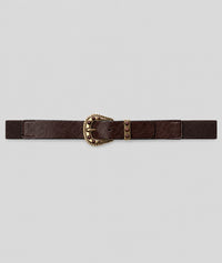 Ceinture élastique style western Arizona - noir