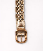 Ceinture tressée dorée Cendrillon face