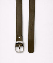 Ceinture en simili cuir Lilia vert face