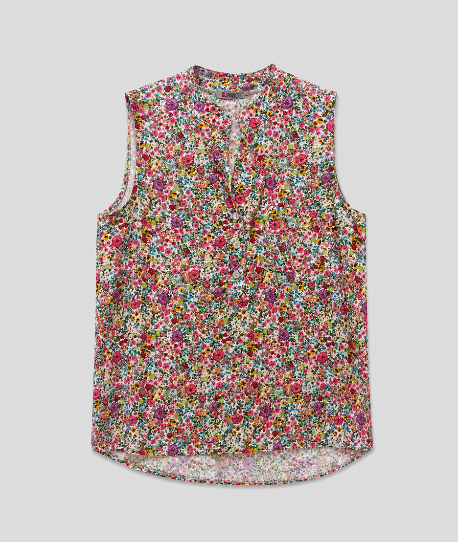 Débardeur Lifli motif fleuri face — marque Carnaby