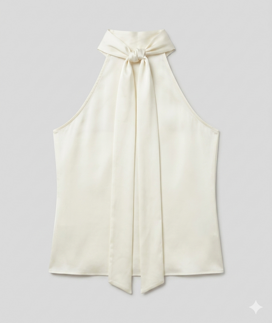 Débardeur Olivia écru dos — marque Carnaby
